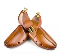 WEOKDFHA Schuhspanner 1 Paar verstellbare Schuhspanner aus massivem Holz, Herrenschuh-Stützknopf, Schuhformung, Damenschuhpflege, Keilformer(EU SIZE 39-40)