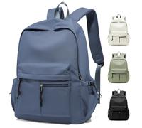 WEPLAN Schulrucksack Teenager Mädchen Jungen Schultasche Rucksack Schule College School Backpack Girls Wasserdichter Laptop Rucksack Damen Casual Daypacks für Uni Schule Reise School Bag,Blau Lila