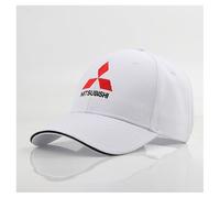 WEQTYSAB Auto Baseballkappe, für Mitsubishi Outlander 2012-2023 Unisex Sport Sonnenhut Männer Frauen Verstellbare Baseball Cap Mütze Schiebermütze,B