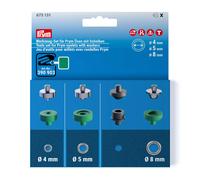 Prym Werkzeug-Set für Ösen mit Scheiben (4 / 5/ 8 mm)