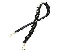 WESIEVYA Schultergurt aus Pu Leder Ersatz für Handtaschen mit Blumenmuster Stilvoller Verstellbarer Crossbody Riemen für Damen Kleiner Tote Tasche und Clutch