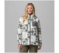 West Bend Print Full Zip II Damen Rollkragenpullover, grün, Gr. M