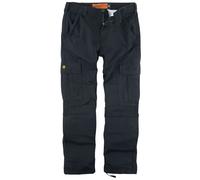 West Coast Choppers Caine Ripstop Cargo Pants Cargohose schwarz in XXL