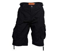Shorts West Coast Choppers Caine Ripstop Cargo Schwarz L