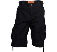 WEST COAST CHOPPERS Caine Ripstop Cargo Shorts Männer Short schwarz XL