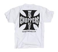 West Coast Choppers Classic OG Tee - Weiß, schwarz, 3X-Groß
