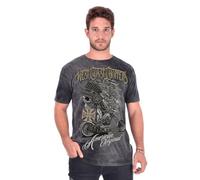 WEST COAST CHOPPERS Herren T-Shirt Chief Dark/Grey, Größe:XL, Farbe:Dark/Grey