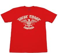 West Coast Choppers Herren T-Shirt Wrench Tee Red-S