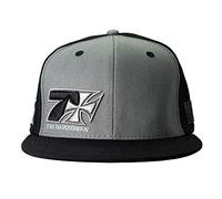 WEST COAST CHOPPERS Kimi Cross 7 Snapback Flatbill Hat Grey/Black