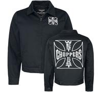 West Coast Choppers OG Lined Workjacket Übergangsjacke schwarz in 3XL