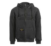 WEST COAST CHOPPERS Por Vida Zip Hoodie (Grey,XL)