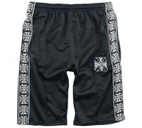 West Coast Choppers Tracksuit Shorts Short schwarz in 4XL