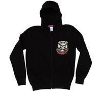 WEST COAST CHOPPERS WCC Hoodie Mechanic Zip Black-L