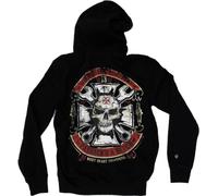 WEST COAST CHOPPERS WCC Hoodie Mechanic Zip Black-S
