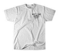 West Coast Choppers WCC Motorcycle Tee White/Black Männer T-Shirt weiß 3XL