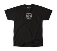 WEST COAST CHOPPERS WCC Parts Tee Black/White Männer T-Shirt schwarz XL 100% Baumwolle Biker, Rockwear