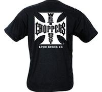 WEST COAST CHOPPERS WCC,T-Shirt,Iron Cross,schwarz,Gr. XL