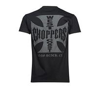 WEST COAST CHOPPERS WCC T-Shirt Iron Cross Solid Black