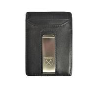 West Ham United FC - Leder Brieftasche (Einheitsgröße) (Schwarz)