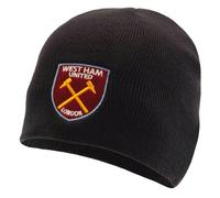 West Ham United Englische Premier League Navy Strickmütze - Authentic EPL, Marineblau, Einheitsgre