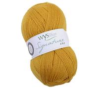 West Yorkshire Spinners WYS Sockenwolle mit Bluefaced Leicester Wolle Signature 4ply Cocktail Range Sock Yarn 240 - Butterscotch, 100g Wolle, Sockenwolle mit Blue Faced Leicester Wool