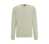 BOSS Orange Sweatshirt mit Label-Stitching Modell 'Westart' in Sand, Größe M