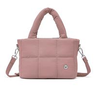 WESTBRONCO Kleine Puffer-Crossbody-Tasche für Damen, Mini-Tragetasche, geschwollene Nylon-Schultertasche, gesteppte Damen-Handtaschen
