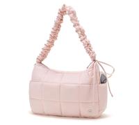 WESTBRONCO Medium Puffer Crossbody Taschen für Frauen Nylon Schultertasche Gesteppte Hobo Bag Damen Handtaschen mit verstellbarem Riemen, Pink, Medium, Hobo