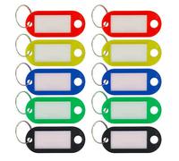 WESTCOTT Schlüsselanhänger farbsortiert, 10 St. 1 Pack = 10 St.