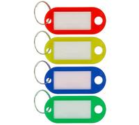 WESTCOTT Schlüsselanhänger farbsortiert, 4 St. 1 Pack = 4 St.