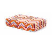 WESTCRAFT tragbares kleines Schmuckkästchen Etui, Reise Schmuckaufbewahrung für Damen, Schmuckbox Schmuckschatulle Jewelry Box - verstaut Schmuck wie Ringe, Ohrringe (Schmuck Etui (Wave orange))