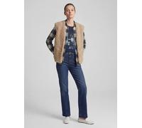 Steppweste RABE "Weste", Damen, Gr. 46, beige, Obermaterial: 100% Polyester. Futter: 55% Polyester, 45% Viskose, unifarben, Westen Steppweste (72533207-46) beige