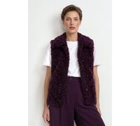 Weste in Shearling-Optik 34 mulberry