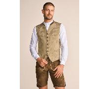 Weste JUNIS % - Krüger Buam - 951668-000-0007 - Trachtenweste Braun - Gr. - 60