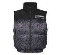 PLEIN SPORT Damen Weste LEOPARD (PP10161) XS Schwarz