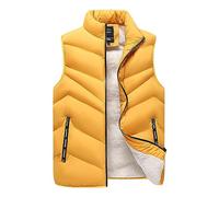 Westen Herren: Outdoor Elegant Übergangs Ärmellose Steppweste Fleeceweste Lang Leicht Sportlich Winter Daunenweste Herren Weste 4XL Outdoor Puffer Weste Weste