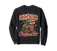 Western Christmas Tree Cowboy Boot Country Men Women Sweatshirt