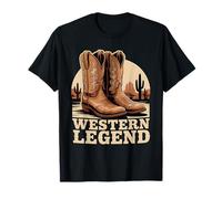 Western Legend Cowboystiefel Desert Vintage T-Shirt