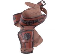 Western Revolver Gürtel mit zwei Holstern