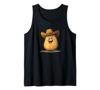 Westernkartoffel mit tollem Cowboyhut Kostüm Tank Top