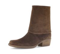 Gabor Damen Cowboy Stiefel, Frauen Stiefel,Leder-Sohle,Cherry,Merlot,Sport-Dynamic,g-Weite,glatt-Leder,antikrosa,silbrt,Whisky,38.5 EU / 5.5 UK