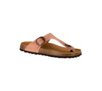 Westfjord Leder-Zehentrenner "Eldfjall" in Rosa - Größe 38 | Damen Sandalen