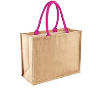 WM407 Westford Mill Jute Classic Shopper Natural 42 x 33 x 19 cm
