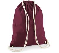 Westford Mill Baumwoll-Turnbeutel W110 37 x 46 cm Burgundy