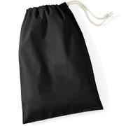 Westford Mill Schuhbeutel WM115 – sechs Größen, Schwarz M (30 x 45 cm)