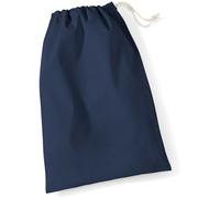 Westford Mill Baumwoll Utensilien Beutel Sportbeutel W115 navy XL (49 x 75 cm)