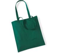Westford Mill Einkaufstasche Bag For Life Baumwolle Flaschengrün 42 x 38 cm