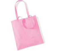 WM101 Westford Mill Bag for Life - Long Handles Classic Pink 38 x 42 cm