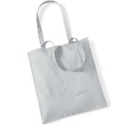 Westford Mill Baumwolltasche 'Bag for Life' Einkaufstasche W101 light grey 38 x 42 cm