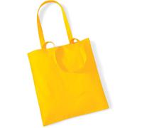 WM101 Westford Mill Einkaufstasche aus Baumwolle Sunflower 38 x 42 cm
